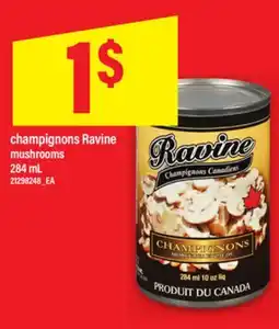 Maxi CHAMPIGNONS RAVINE | MUSHROOMS, 284 ML offer