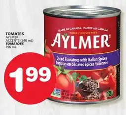 Marches Tradition AYLMER ACCENTS TOMATOES offer