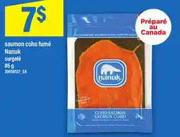 Maxi SAUMON COHO FUMÉ NANUK, 85 g offer