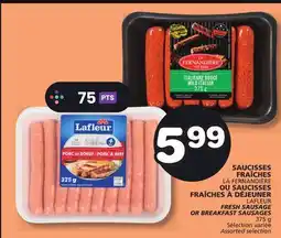 Marches Tradition LAFLEUR FRESH SAUSAGE OR BREAKFAST SAUSAGES offer