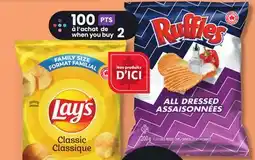 Marches Tradition LAY'S (177 to 235 g) OR RUFFLES (180 to 200 g) CHIPS offer