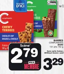 Marches Tradition COMPLIMENTS BARS offer