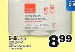 Marches Tradition VALEUR PLUS TRIPLES BATHROOM TISSUE offer