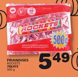 Marches Tradition ROCKETS TREATS offer