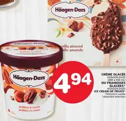 Marches Tradition HÄAGEN-DAZS ICE CREAM OR TREATS Sélection offer