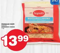 Marches Tradition SAPUTO SHREDDED CHEESE offer