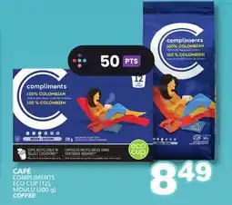 Marches Tradition COMPLIMENTS ECO CUP (12), MOULU (300 g) COFFEE offer