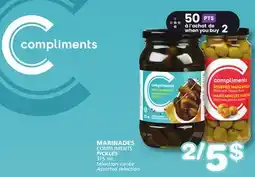 Marches Tradition COMPLIMENTS PICKLES offer