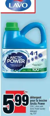 Super C DÉTERGENT POUR LA LESSIVE ARCTIC POWER | ARCTIC POWER LAUNDRY DETERGENT offer