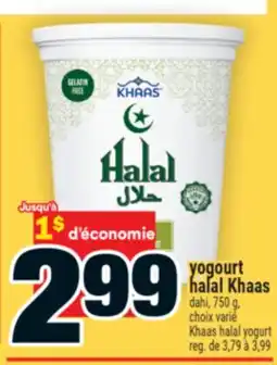 Super C yogourt halal Khaas | Khaas halal yogurt offer