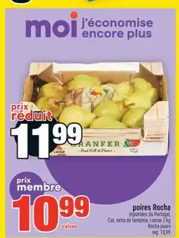Super C poires Rocha | Rocha pears offer