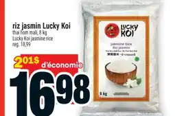 Super C riz jasmin Lucky Koi | Lucky Koi jasmine rice offer