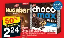 Super C Leclerc Choco Max bars | Leclerc Choco Max bars offer