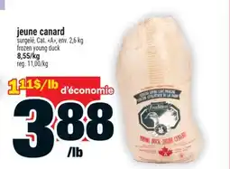 Super C Jeune canard | Frozen young duck offer
