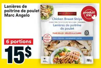 Super C Lanières de poitrine de poulet Marc Angelo offer
