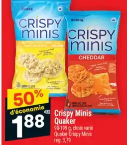 Super C Crispy Minis Quaker | Quaker Crispy Minis offer