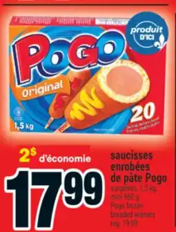 Super C saucisses enrobées de pâte Pogo | Pogo frozen breaded wieners offer