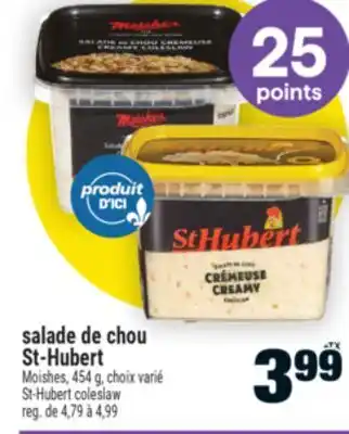 Super C salade de chou St‑Hubert | St-Hubert coleslaw offer