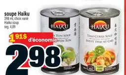 Super C soupe Haiku | Haiku soup offer