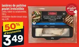 Super C lanières de poitrine poulet Irrésistible | Irrésistible chicken breast strips offer