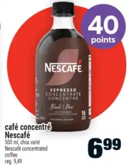 Super C café concentré Nescafé | Nescafé concentrated coffee offer