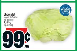 Super C chou plat | flat cabbage offer
