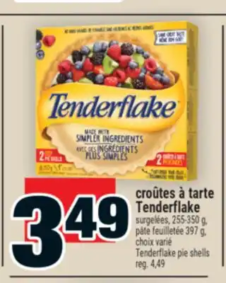 Super C croûtes à tarte Tenderflake | Tenderflake pie shells offer