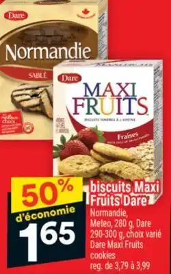 Super C biscuits Maxi Fruits Dare | Dare Maxi Fruits cookies offer