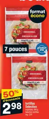 Super C tortillas Selection | Selection tortillas offer