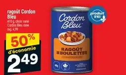 Super C ragoût Cordon Bleu | Cordon Bleu stew offer