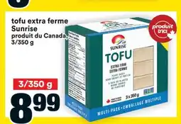 Super C tofu extra ferme Sunrise offer