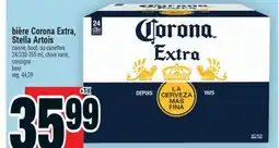 Super C bière Corona Extra, Stella Artois | beer offer