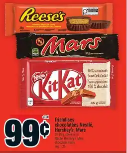 Super C friandises chocolatées Nestlé, Hershey's, Mars | Nestlé, Hershey's, Mars chocolate treats offer