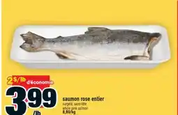 Super C saumon rose entier | whole pink salmon offer