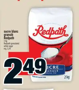 Super C sucre blanc granulé Redpath | Redpath granulated white sugar offer