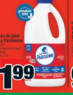 Super C eau de javel La Parisienne | a Parisienne liquid bleach offer