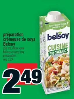 Super C préparation crémeuse de soya Belsoy | Belsoy creamy soy preparation offer