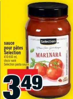 Super C sauce pour pâtes Selection | Selection pasta sauce offer