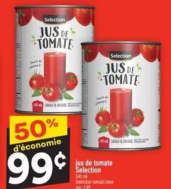 Super C Jus de tomate Selection | Selection tomato juice offer