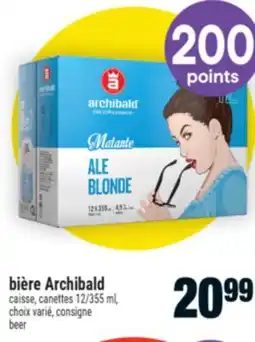 Super C Bière Archibald | Beer offer