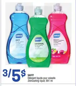 Uniprix SAVVY Détergent liquide pour vaisselle/ Dishwashing liquid offer