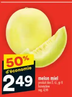 Super C melon miel | honeydew offer