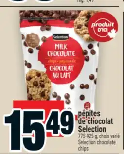 Super C pépites de chocolat Selection | Selection chocolate chips offer