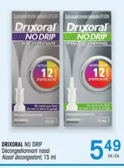 Uniprix DRIXORAL NO DRIP Décongestionnant nasal/Nasal decongestant offer