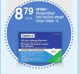 Uniprix OPTION+ Allergies/Allergy Extra fort/Extra-strength offer