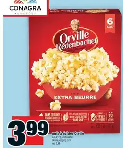 Super C Maïs à éclater Orville | Orville popping corn offer