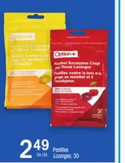 Uniprix Option+ Pastilles/Lozenges offer