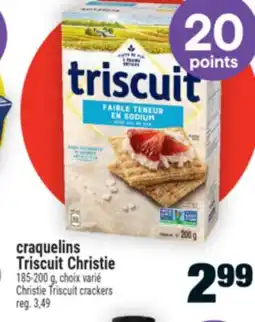 Super C craquelins Triscuit Christie | Christie Triscuit crackers offer