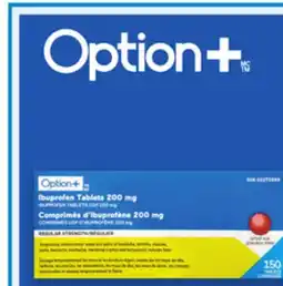 Uniprix Option+ Ibuprofène/ Ibuprofen, 200 mg offer