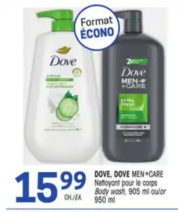 Uniprix DOVE, DOVE MEN+CARE Nettoyant pour le corps/Body wash offer